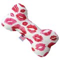 Mirage Pet Products Smooches Canvas Bone Dog Toy 8 in. 1105-CTYBN8